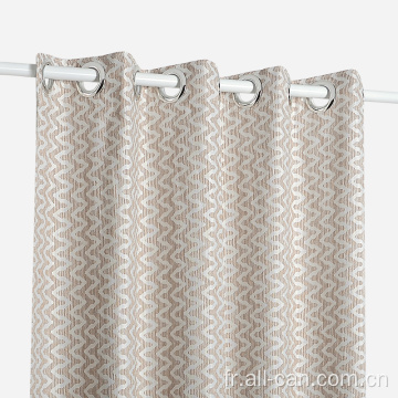 Tissu de rideau jacquard